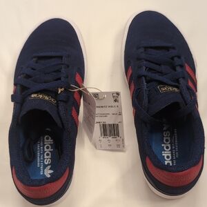 Adidas Navy and Crimson Sneakers